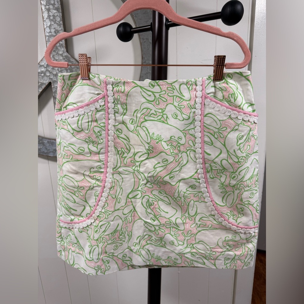 🤍 VINTAGE/ RARE Lilly Pulitzer Originals - Roslyn Skirt- Size 6
